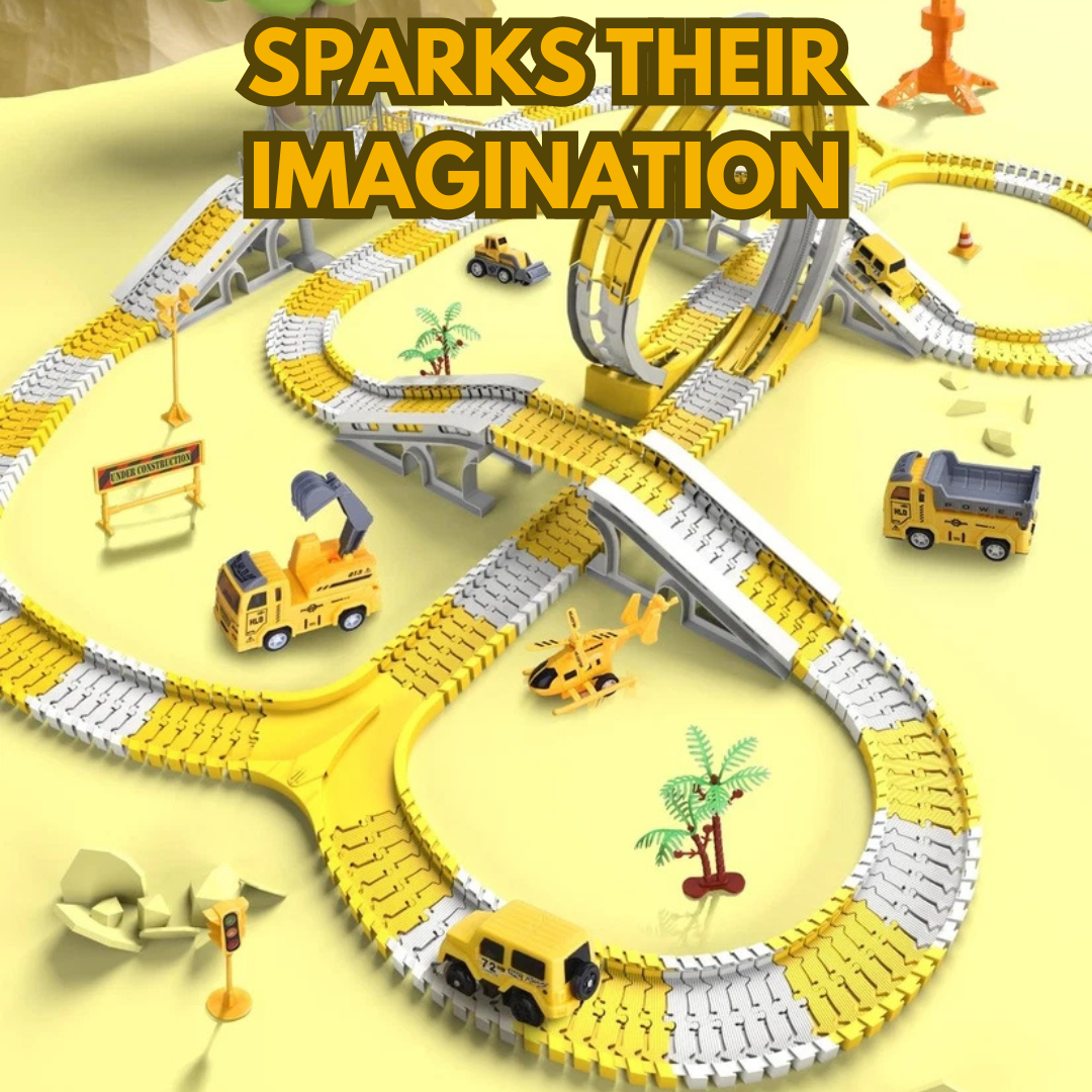 Montessori FlexiPath™ – Educational Adventure Track | Construction Site